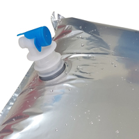 Sac Bag-in-Box (BIB) en PE de 20L haute qualité pour boissons personnalisées, avec valve aseptique, pour distributeur de liquides alimentaires