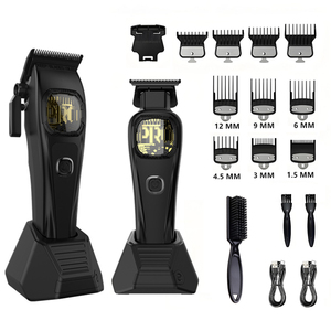 Cortadora de Pelo Profesional Recargable DLC Blade 9000 RPM con Batería de 2500 mAh, 180 Minutos de Autonomía, Uso Doméstico, Inglés - Product Image 2