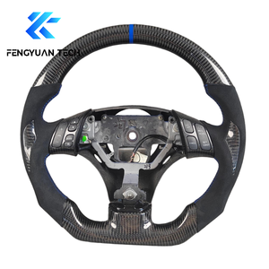 Volante Deportivo Personalizado de Fibra de Carbono y Cuero para <span class=keywords><strong>Mazda</strong></span> 3, <span class=keywords><strong>Speed</strong></span> 3, 6, CX3, CX4, CX5, CX50, CX30, CX8, CX9, CX90, MX5 2017 - Product Image 2