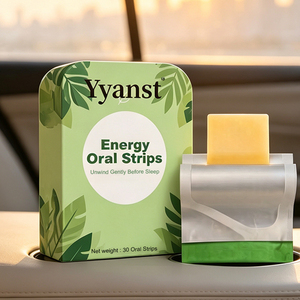 Yyanst Tiras Orales de Disolución Rápida, Película Oral Diaria Portátil, Suplemento Dietético Nocturno Suave para Adultos, 30 Tiras - Product Image 3