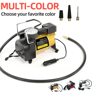 Compresseur d'<span class=keywords><strong>air</strong></span> portable en métal pour voiture, moto, scooter, vélo, gonfleur de pneus DC 12V 150PSI 100W CE ROHS - Product Image 4