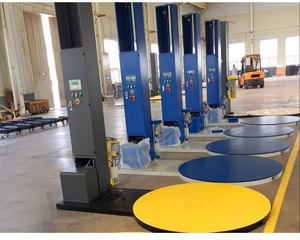 เครื่องพันพาเลทไฟฟ้าพร้อมระบบควบคุม PLC และระบบบรรจุภัณฑ์อัตโนมัติสำหรับอาหารและเครื่องดื่ม - Product Image 6