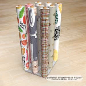 Espositore Verticale per 9 Rotoli (Vuoti) - Product Image 3