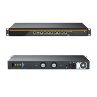 Appliance Firewall 1U Rackmount LGA1151 I7 9700/I5 9400/I3 9100/E3-1245V5 6-9a Gen 8LAN I211 2.5G SFP PfSense/Opnsense Disponibile