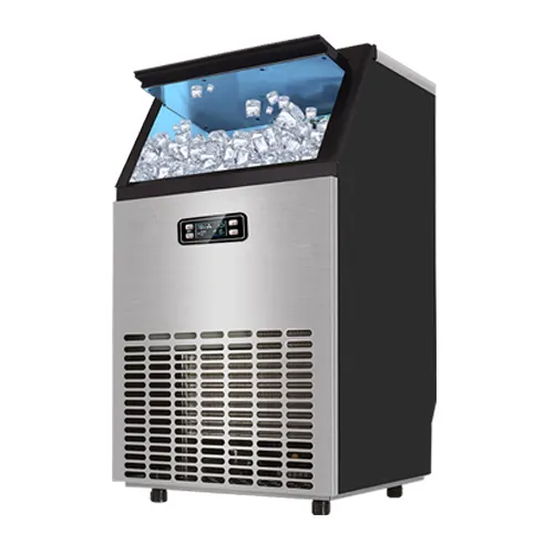 Ice Block Making Machine Ice Cube Maker 60kg Automatic Home Commercial Small Ice Maker Machine For Business Price Food Beverage