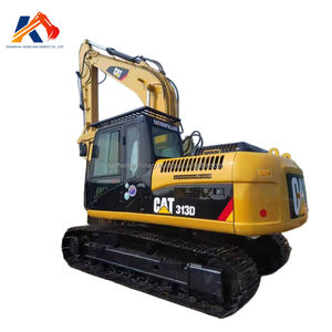 Excavatrice sur chenilles Cat313D de Caterpillar d'occasion en bon état, machine d'excavation 13Ton, CAT313 312 315 320 - Product Image 1