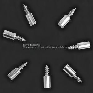 금속 캐비닛 보이지 않는 선반 지원 플랫 헤드 셀프 태핑 나사 캐비닛 나사 선반 브래킷 홀더 - Product Image 5