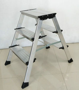 Escalera <span class=keywords><strong>de</strong></span> hierro plegable <span class=keywords><strong>de</strong></span> <span class=keywords><strong>aluminio</strong></span> grueso <span class=keywords><strong>de</strong></span> 2/3/4/5/6 escalones moderna, escalera interior antideslizante <span class=keywords><strong>para</strong></span> cocina, apartamento, taller escolar - Product Image 5