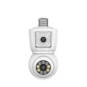 Cámara de Seguridad <span class=keywords><strong>ICsee</strong></span> con Doble Lente y Formato de Bombilla, 4MP, PTZ, Wi-Fi, Sensor CMOS, IP67, Audio Bidireccional - Product Image 3