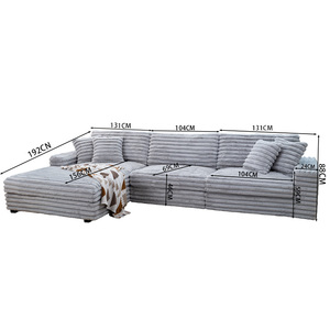 أريكة كرسي حديثة من المصنع مباشرة بيع أقصى درجات الراحة والأناقة للشقق - Product Image 4