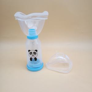 Kaiyi S20201 <span class=keywords><strong>Inhalateur</strong></span> à valve pour enfants, <span class=keywords><strong>doseur</strong></span> jetable, espaceur, silicone de qualité médicale, antistatique, CE - Product Image 2