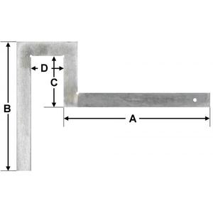 VOGEL - 312511 Brida cuadrada-EAN 4010873495113 CUADROS Y COMPASES - Product Image 2