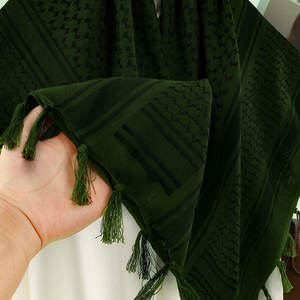 Nouveau foulard carré à franges ondulées unisexe, style Dubaï Moyen-Orient, foulard arabe à franges, vente chaude - Product Image 4