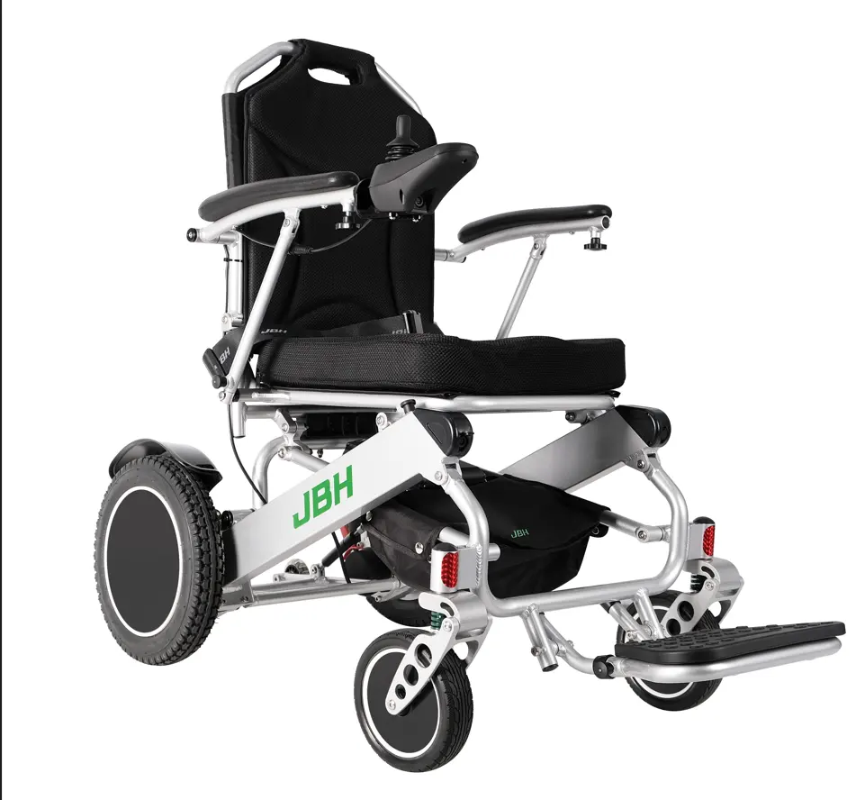 便利な操作でJbhD26ポータブル折りたたみ式安全電動車椅子