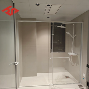 Pintu Kamar Mandi Geser Berkualitas Tinggi yang Dapat Disesuaikan untuk Kamar Mandi Modern di Hotel, Vila, dan Ruang Tamu - Product Image 3