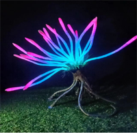 Nouveauté : Lumières de jardin en forme d'herbe de renard colorée, simulation de plante, lumière pour paysage nocturne, lumières de vacances, décoration