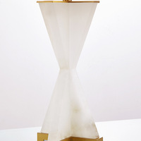 Lampe de bureau led croix simple en marbre, style chinois, de chevet, lampe de chevet, décoration simple, nouveau