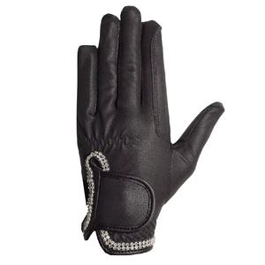 Gants d'équitation en cuir de haute qualité, confortables, pour femmes - Product Image 2