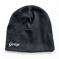 Bonnet en tricot de polyester unisexe à imprimé numérique, motif visage d'horreur, bonnet chaud d'hiver, logo personnalisé, vente en gros