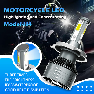 Nuevo Faro LED <span class=keywords><strong>H4</strong></span> Ultra Brillante y Enfocado <span class=keywords><strong>para</strong></span> Motocicletas 2026, Integrado con Luz Alta/Baja, Modificación No Destructiva - Product Image 3