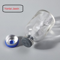 Flacons en verre transparent stériles 2R/4R/6R/8R/10R, contenants scellés pour injections et échantillons de laboratoire