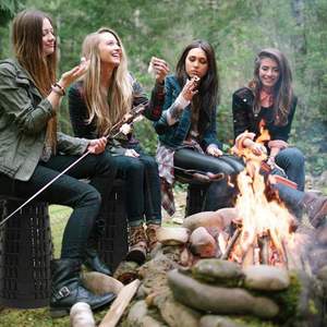 كرسي قابل للطي خفيف الوزن ومتين لعام 2025، يتحمل حتى 660 رطل، مقعد محمول قابل للتعديل للتخييم والرحلات الخارجية - Product Image 2