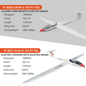 G103 Planeur <span class=keywords><strong>RC</strong></span> à envergure de 3000 mm en fibre de verre et <span class=keywords><strong>balsa</strong></span>, <span class=keywords><strong>avion</strong></span> télécommandé, jouet planeur d'extérieur - Product Image 3