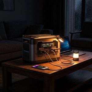 Centrale Électrique Portable S2400 2400W 2560Wh Générateur Solaire Onde Sinusoïdale Pure pour Usage Domestique MPPT - Product Image 5