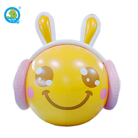 Ballon géant de dessin animé en PVC personnalisé de 3m, modèle de gaz publicitaire gonflable pour les activités promotionnelles, objets gonflables fabriqués sur mesure