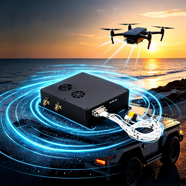 Fhss Hopping Frequency Mesh Network Emergency Communication Radio Multifunctional Anti-Jamming Portable Radio Transceiver