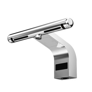 Sensor Faucet Hand Dryer 2-In-1 Dual Use Fully Automatic Hands Free Chrome Plating Hot And Cold Water - Product Image 1