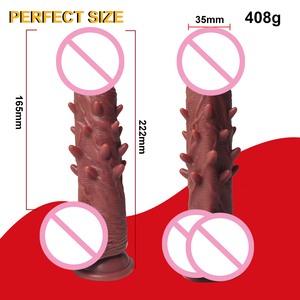 <span class=keywords><strong>Dildo</strong></span> Telecomandato 3.5*22CM con Spuntoni per Donne, Vibratore Morbido a Forma di Pene, Giocattoli Sessuali per Donna, Giochi Erotici con Riscaldamento - Product Image 3