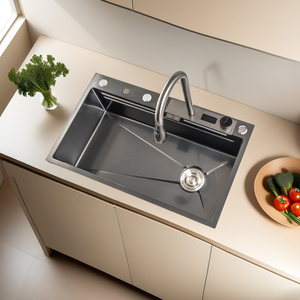 <span class=keywords><strong>Lavello</strong></span> in Acciaio Inossidabile Grigio Canna di Fucile a Nido d'Ape, Saldato a Mano, <span class=keywords><strong>Piccolo</strong></span>, per <span class=keywords><strong>Cucina</strong></span> da Supermercato, Profondità 7.5 Pollici, Anti-olio, Vendita Calda di Fabbrica - Product Image 4