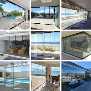 Sistem Pintu Geser Kaca Tanpa Bingkai dengan Penutupan Lembut Sinkron, Pintu Geser Otomatis Interior, Pintu Geser Kantor - Product Image 4