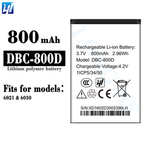 Vente directe d'usine de la <span class=keywords><strong>batterie</strong></span> de téléphone portable DBC-800D 800mAh pour <span class=keywords><strong>Doro</strong></span> 6021 6030 - Product Image 2