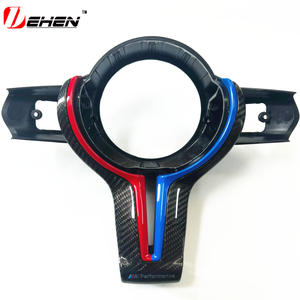 适用于宝马<span class=keywords><strong>M</strong></span>系列F80 F82 F10 F06 F12 F13 F15 F16 <span class=keywords><strong>M</strong></span>-运动型F20 F22 F30 F31 F32 F33 F36适用于宝马方向盘装饰碳纤维 - Product Image 6