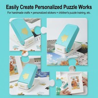 Perforatrice à motifs pour puzzles, outil de découpe de papier, machine de bricolage pour la création de puzzles personnalisés