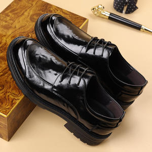 Zapatos de Vestir de Cuero Premium para Novio, Antideslizantes, Transpirables, Cómodos e Impermeables, Ideales para Bodas, Fiestas y Banquetes - Product Image 5