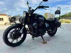 Moto rétro Jia V 250cc, double guidon et double échappement - Product Image 1