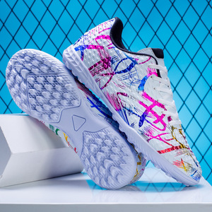 Chaussures <span class=keywords><strong>de</strong></span> football pour enfants à crampons TF, coupe basse, nouveau style, pour entraînement professionnel des étudiants, stock usine, transfrontalier, synthétiques - Product Image 4