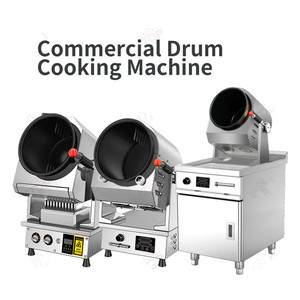 2025 Restaurant Gaz Cuisson <span class=keywords><strong>Robot</strong></span> Cuisinière <span class=keywords><strong>Chef</strong></span> Rotation Automatique Wok Cuisson Machine - Product Image 5