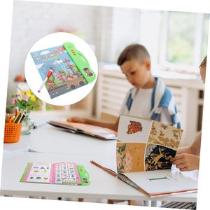 Child Educational Electronic Touch Sound Book <b>Learning</b> <b>Machine</b> E-Book Reader My English Kids 16-Pages Educational Toy - Product Image 4