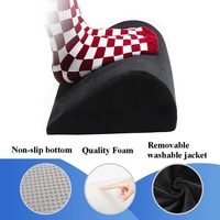 JYM-Repose-pieds ergonomique en mousse à mémoire de forme à rebond lent, perles antidérapantes pour le sommeil, le camping, les soins infirmiers et les hôtels.