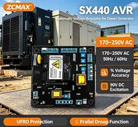 Régulateur de tension automatique universel AVR SX440 pour pièces de rechange de générateur diesel 20KW