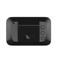 UPUPYES Digital Mini Portabel Ringan Ramah Lingkungan Hitam ABS+PC Otomatis untuk Kehidupan Sehari-hari Cakram Parkir Elektronik Persetujuan CE 1