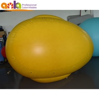 Joli canard gonflable, ballon en caoutchouc gonflable, jouets pour spectacle