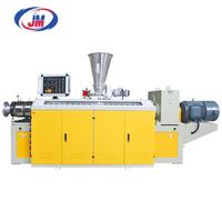 Machine d'extrusion de plastique UPVC Extrudeuse à double vis conique en PVC
