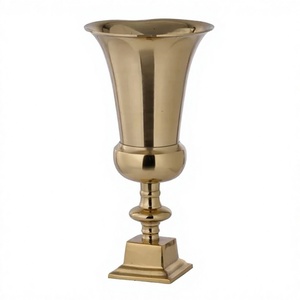 Jarrón Artesanal de Terracota para Plantas de Interior y Arreglos Florales de Axiom Home Accents - Pieza Decorativa Moderna - Product Image 1