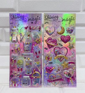 Children 3d Custom Pop up Decorative Shake <strong>Stickers</strong> <strong>Puffy</strong> <strong>Stickers</strong> 3d Foam Custom Decoration <strong>Stickers</strong> - Product Image 4