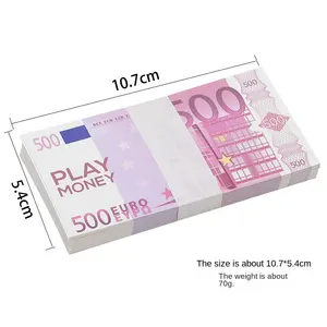 Prop dinheiro para jogos de festa, notas personalizadas de 100 notas, prop de filme, prop de dinheiro, Reino Unido